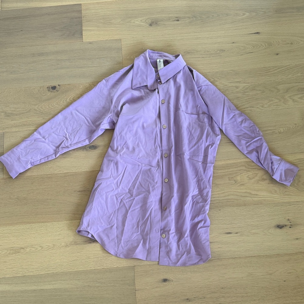 Women’s smash and Tess Purple dress Shirt